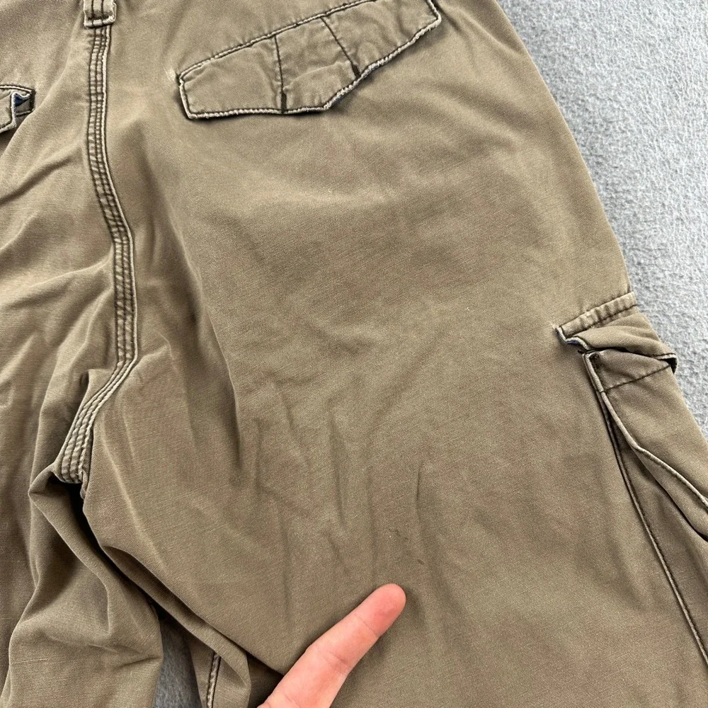 Vintage Y2K Levi's Cargo Shorts Mens 29 Brown Workwear Utility Canvas Tactical‎